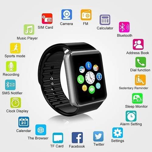 A1 Touch Screen Bluetooth Smart Watch