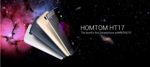 HOMTOM HT17 4G DUAL SIM SMARTPHONE