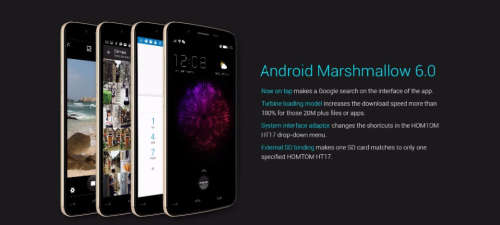 HOMTOM HT17 4G DUAL SIM SMARTPHONE