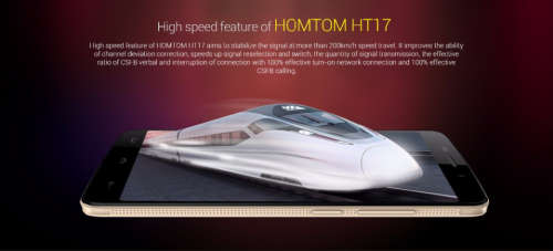 HOMTOM HT17 4G DUAL SIM SMARTPHONE