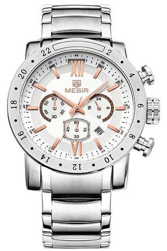 Megir Quartz Men Watch CHOICE OF 5 DIFFERENT MODELS