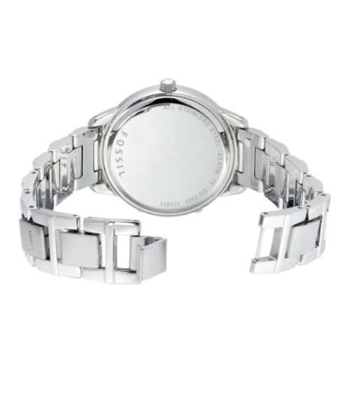 Fossil Glitz White Dial Stainless Steel Ladies Watch