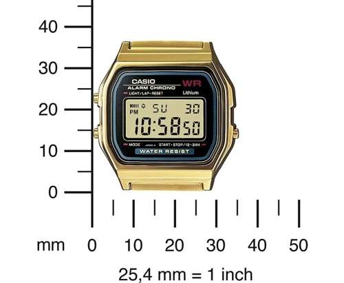 Casio A168WG Classic Gold Digital Watch