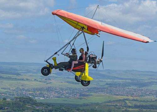 Microlight flight - Durban Golden Mile
