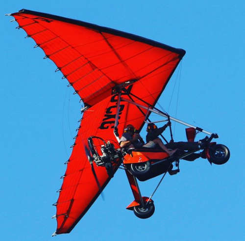 Microlight flight - Durban Golden Mile
