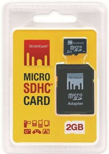 CRAZY R1 Special!!! 2GB SD Card with adaptor