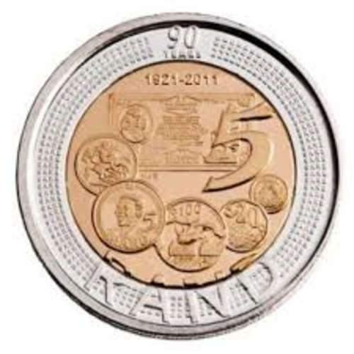 R5 SARB Coin - individually packed UNC