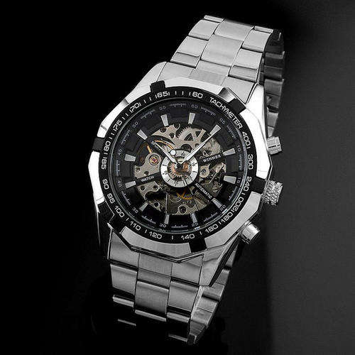 MA257 ELEMENTS SKELETON AUTOMATIC MEN'S TACHYMETER WATCH