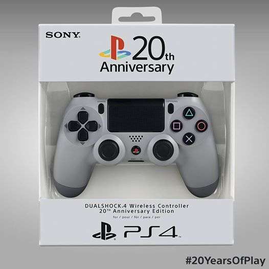 SONY PS4 20TH ANNIVERSARY CONTROLLER #BRANDNEW