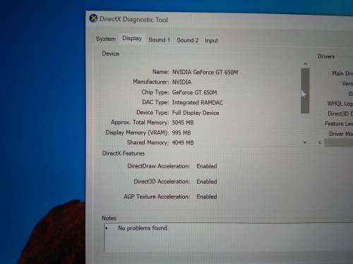 Macbook Pro Retina 15" i7, 8GB Ram, 256GB SSD, GeForce GT 650M (2012)