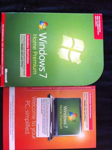 Windows 7 Home Premium Edition - Retail (32bit+64bit)
