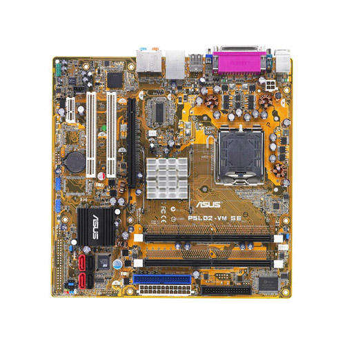 ASUS MOTHERBOARD+3 GIG P4 CPU+256MB DDR2 RAM