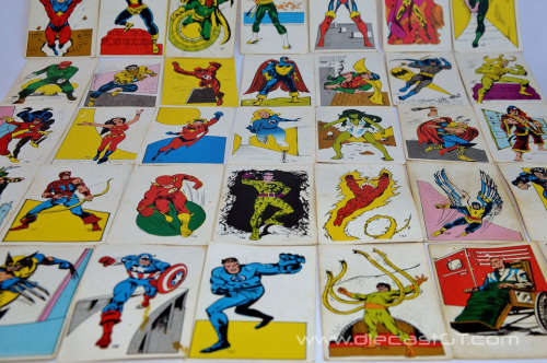 DC Comics 1982 Superhero Collectors Trading Cards