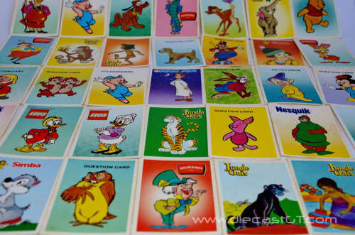 Disney 1980's Collectors Trading Cards