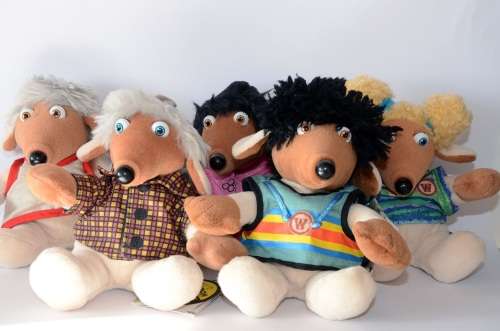 The Wombles Collection Teddy Bear Dolls