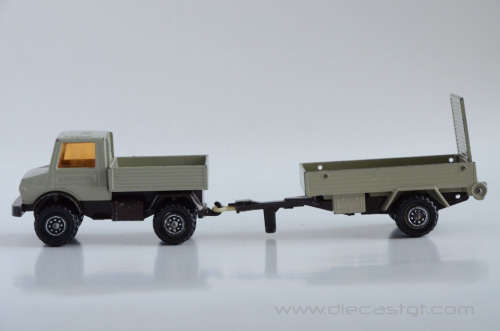 Matchbox Super Kings K-30 Mercedes Unimog and K-32 Trailer