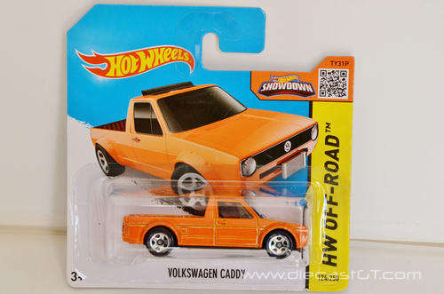 VW Caddy Hotwheels Orange