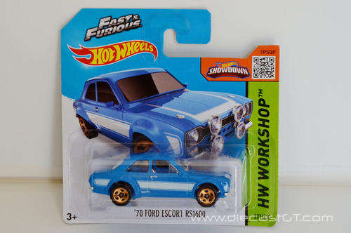 Ford Escort 70' Fast and Furious Hotwheels