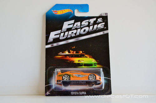 Toyota Supra Fast and Furious Hotwheels