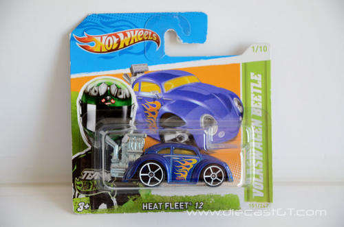 VW Beetle Heat Fleet Hotwheels