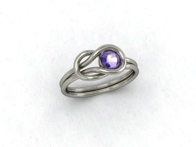 Amethyst Ring to bring Sparkle to your Life, stunning stone in Sterling Silver