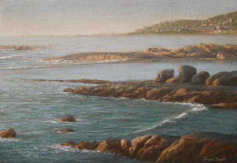Seascape Camps Bay oil on canvas board 500 x 340 mm
