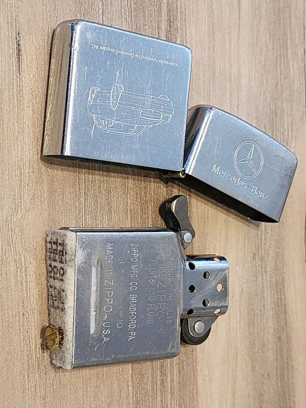 Zippo Mercedes-Benz Original + Extra Insert