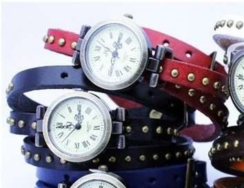 Vintage Replica Watch - Black