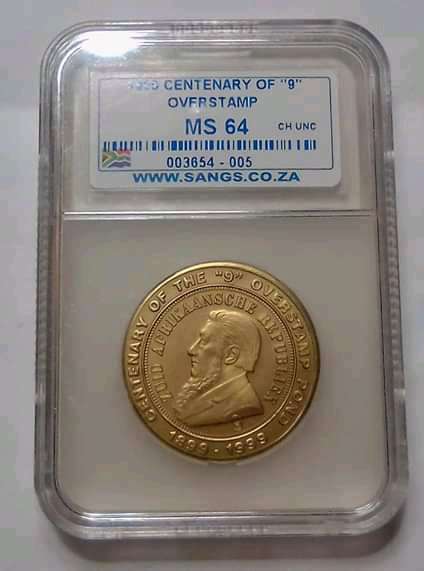 Centenary of the 9 overstamp pond
