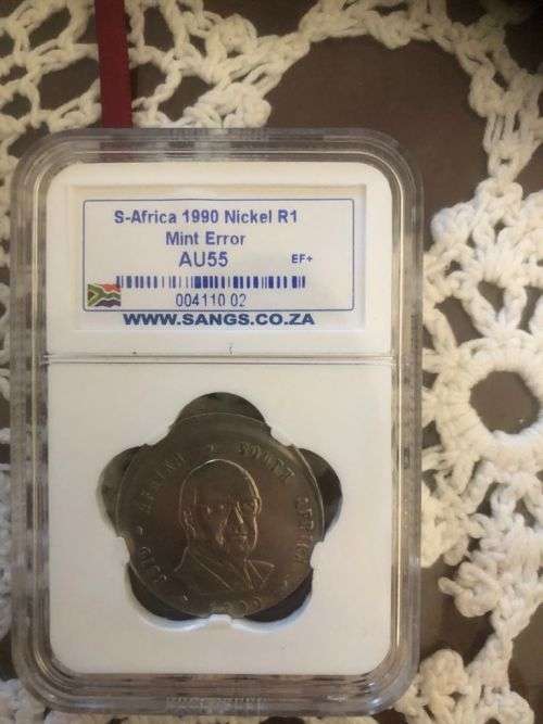 1990 error R1 coin