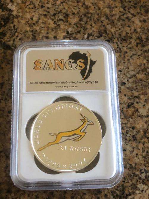 2007 rugby world cup coin