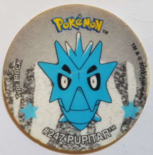 Pokemon Tazos #247 Pupitar