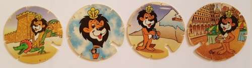 4 x Simba Simbazo Tazos