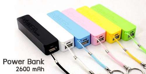 Powerbank USB Mobile Battery Charger for cellphones and mobile devices