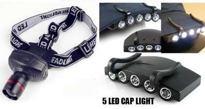 2 In 1 Deal(LED Cap Light & LED Headlamp)1 Bid Gets Both