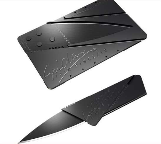 Cardsharp Credit Card Folding Safety Knife By Ian Sinclair***Cheap Shipping***