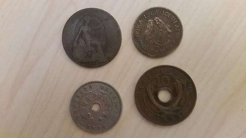 4 Mixed Coins(See Picture and Description)