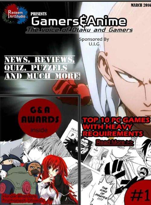 (E-Book Magazine)Gamers & Anime Magazine March 2016