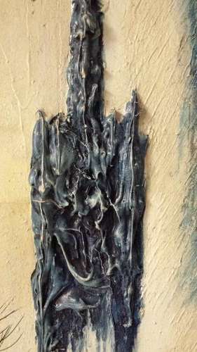 Castle - Heavy texture oil painting signed Villon. Might be imitation or replica!