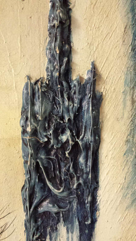 Villon Castle Oil Painting Heavy Texture Possible Replica