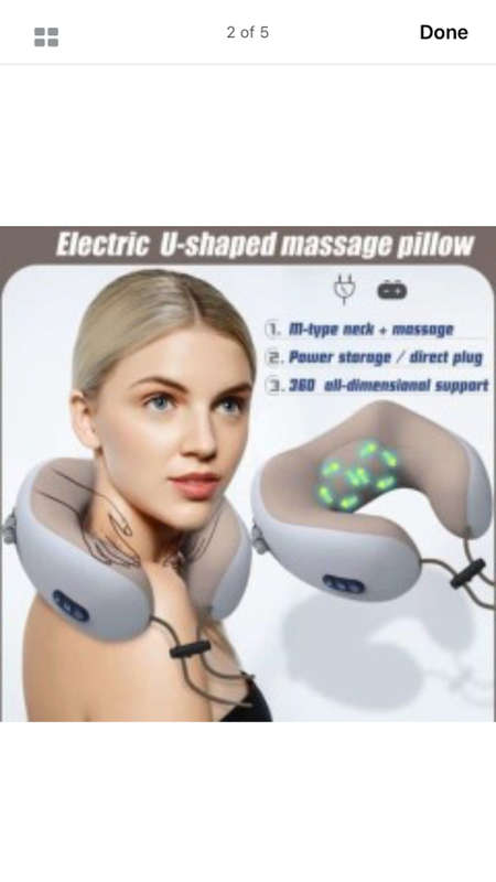U-shaped Massage Pillow