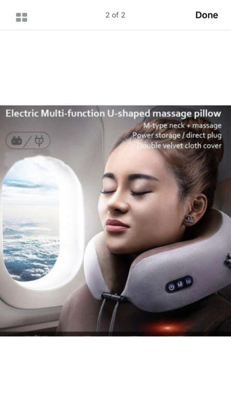 U-shaped Massage Pillow