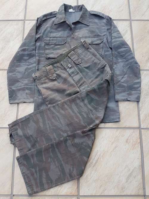 FAPLA Uniform from Angola. Made in North Korea