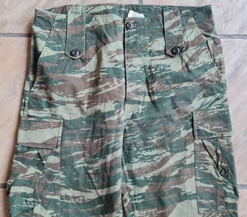 Greek Special Forces Camo Uniform Original