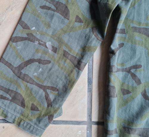 Straight out of Angola! SWAPO Camo Shirt and Cap. Very Rare!!