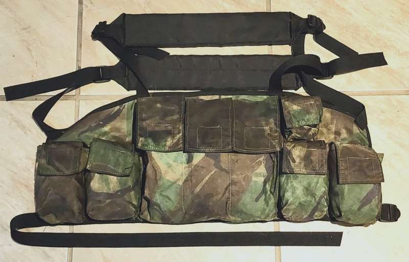 32 Battalion DPM Camo Chest webbing