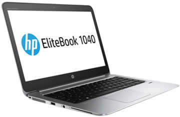 HP EliteBook Folio 1040 G3 -16GB with docking station and VGA/Ethernet Adapter