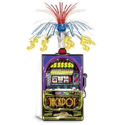 CASINO SLOT MACHINE CENTREPIECE