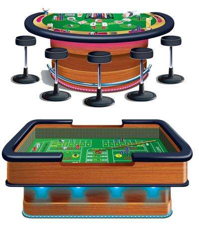 BLACJACK/CRAPS CASINO SCENE SETTER