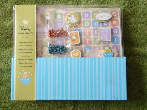 Beautiful Baby Scrapbook Album & Scrapbook Kit!